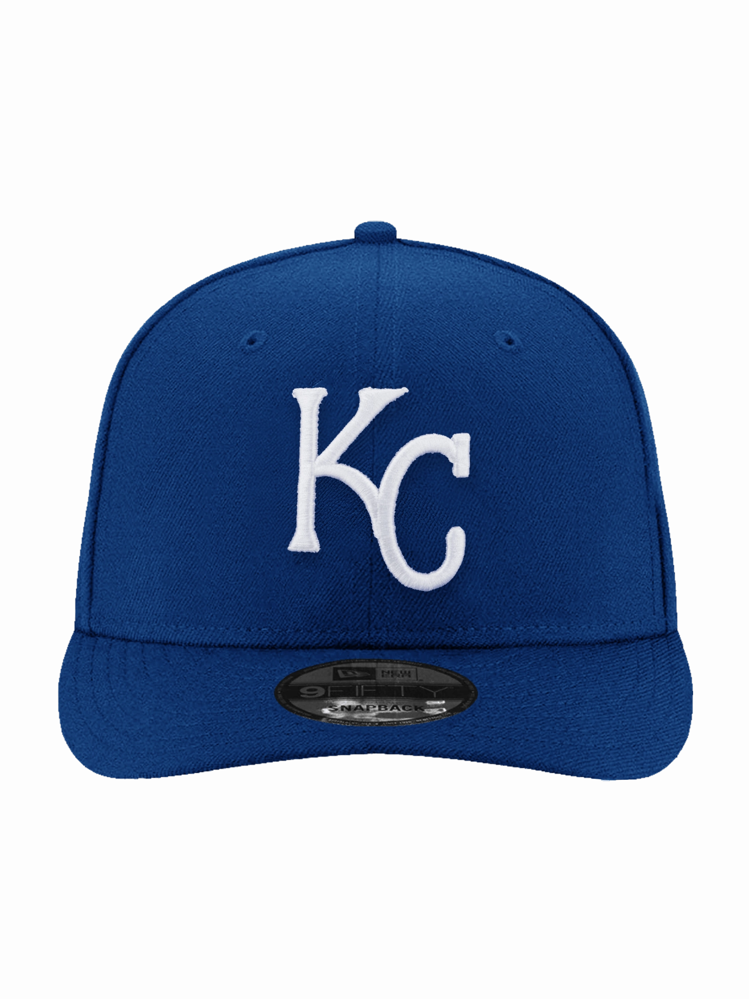 Kansas City Royals New Era MLB Team Pre-Curved 9FIFTY Snapback Hat - Blue