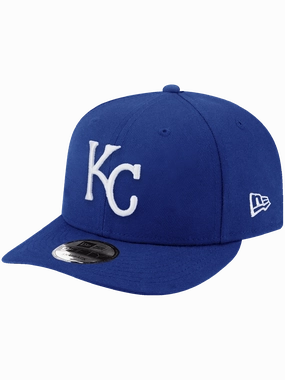 Kansas City Royals New Era MLB Team Pre-Curved 9FIFTY Snapback Hat - Blue