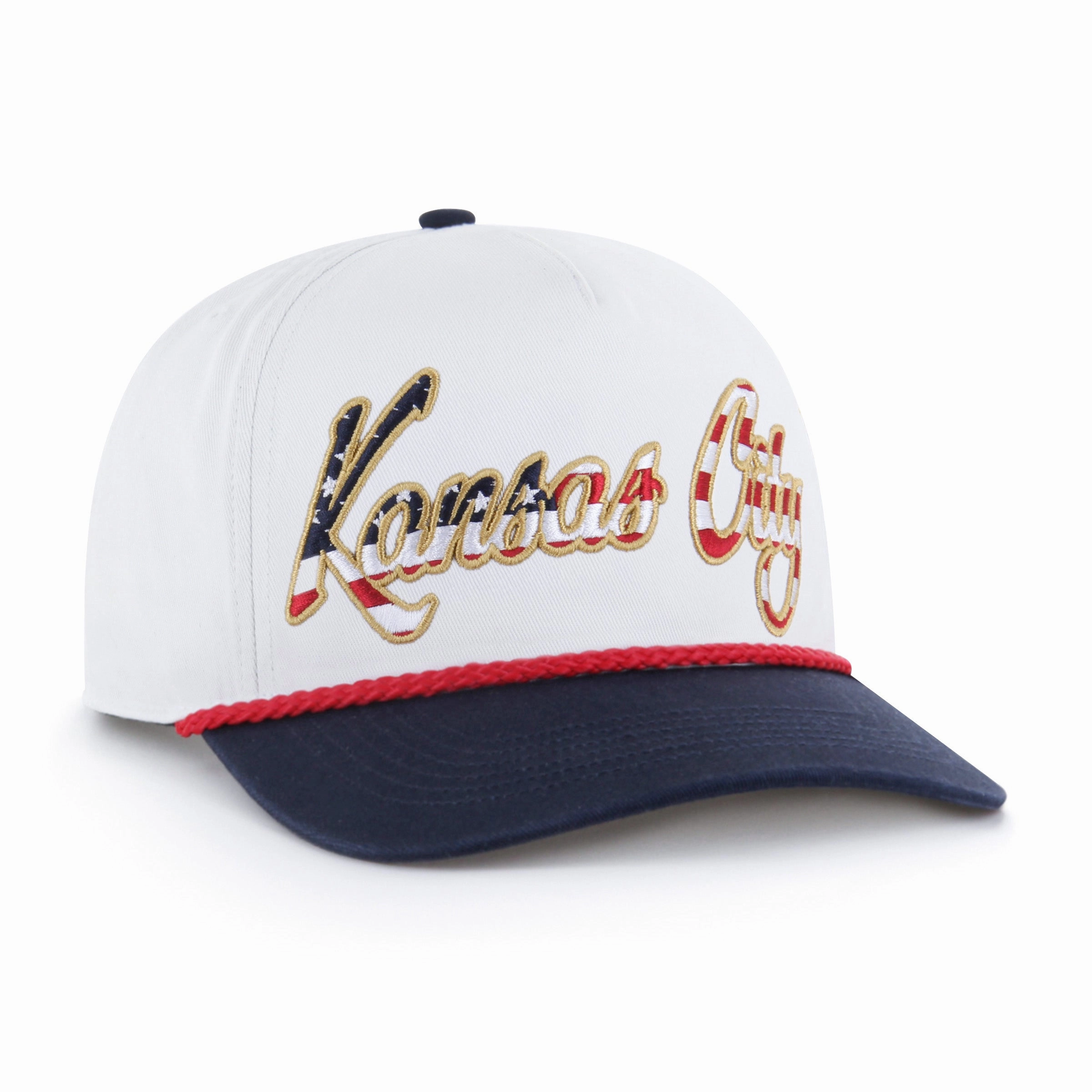 KANSAS CITY ROYALS PATRIOTIC OVERHAND '47 HITCH