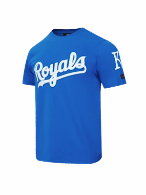 Kansas City Royals Pro Standard MLB Team Chenille Flex T-Shirt - Blue