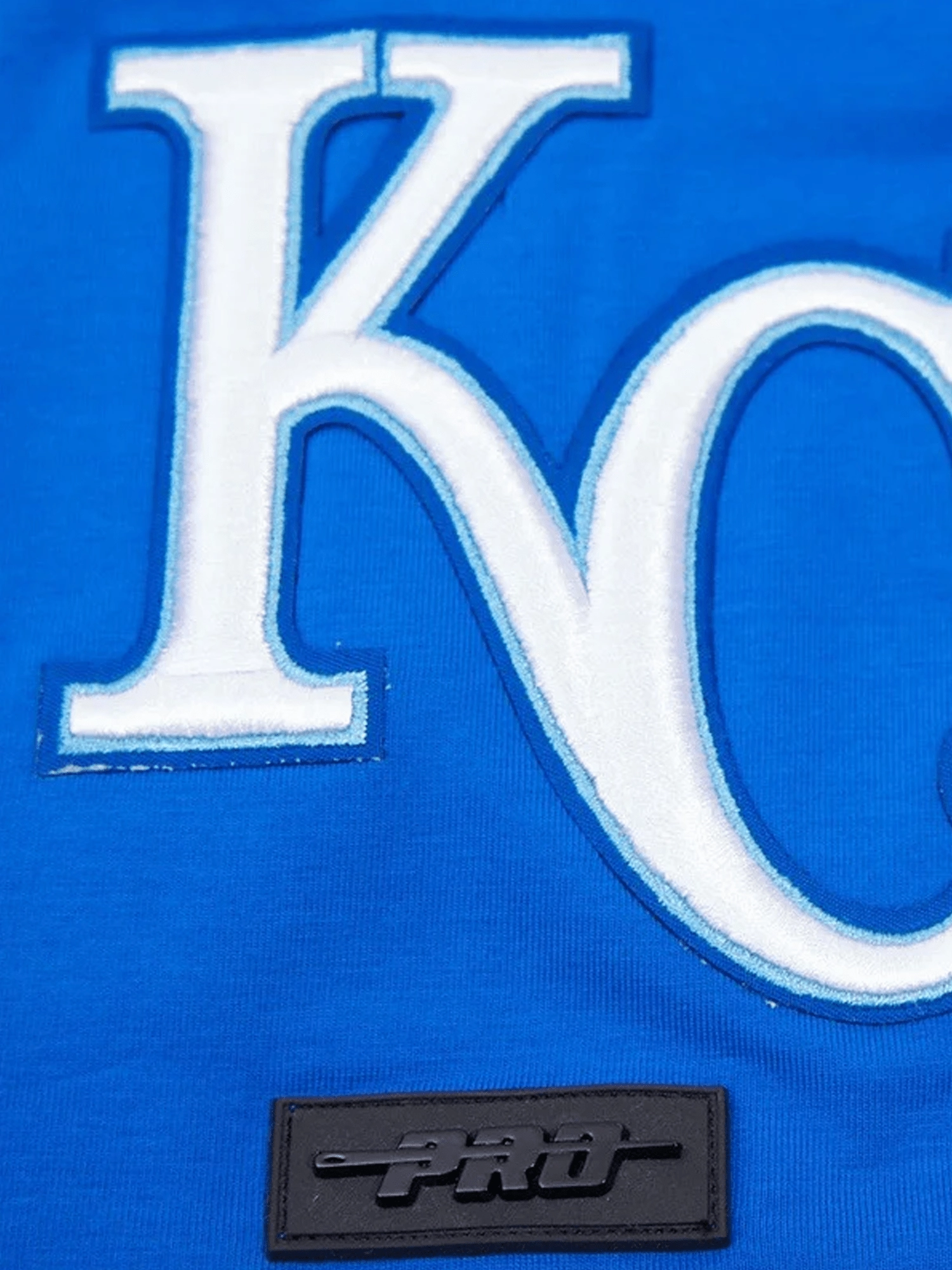 Kansas City Royals Pro Standard MLB Team Chenille Flex T-Shirt - Blue