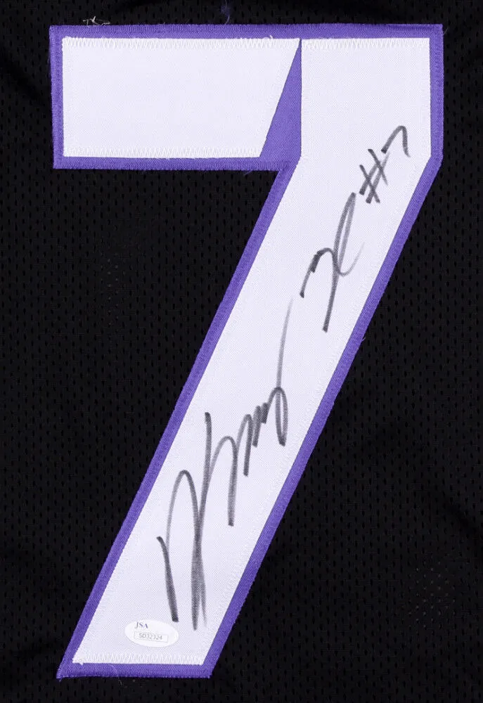 Kenny Hill Signed TCU Horned Frogs Jersey (JSA) 2017 Alamo Bowl (Offensive MVP)