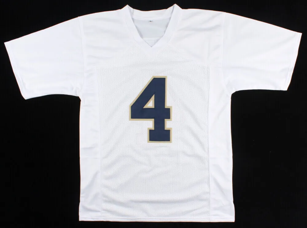 Kevin Austin Jr Signed Notre Dame Fighting Irish Jersey (PSA COA) 2021 Snr. W.R