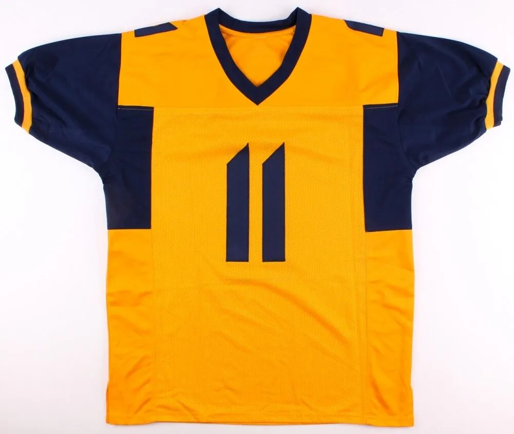 Kevin White Signed West Virginia Mountaineers Jersey (JSA COA) Bears Receiver