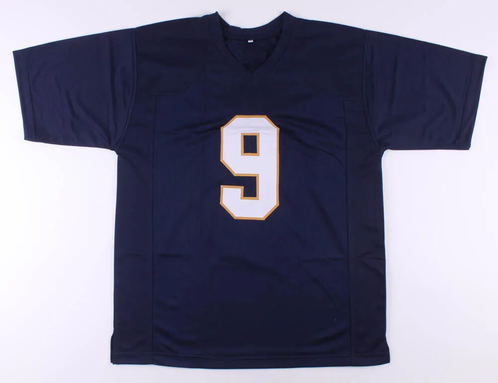 Kyle Rudolph Signed Notre Dame Fighting Irish Jersey (TSE Hologram) Vikings T.E.
