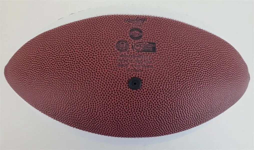 Kyren Williams "Play Like A Champion Today!" Signed Notre Dame Logo Football