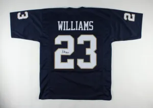 Kyren Williams Signed Notre Dame Fighting Irish Jersey (JSA COA) 2021 Junior RB