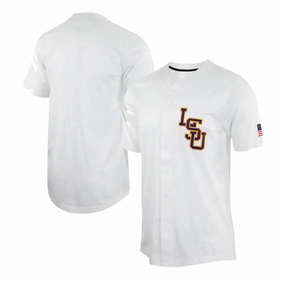 L.Tigers Replica Baseball Jersey White Stitched American College Jerseys