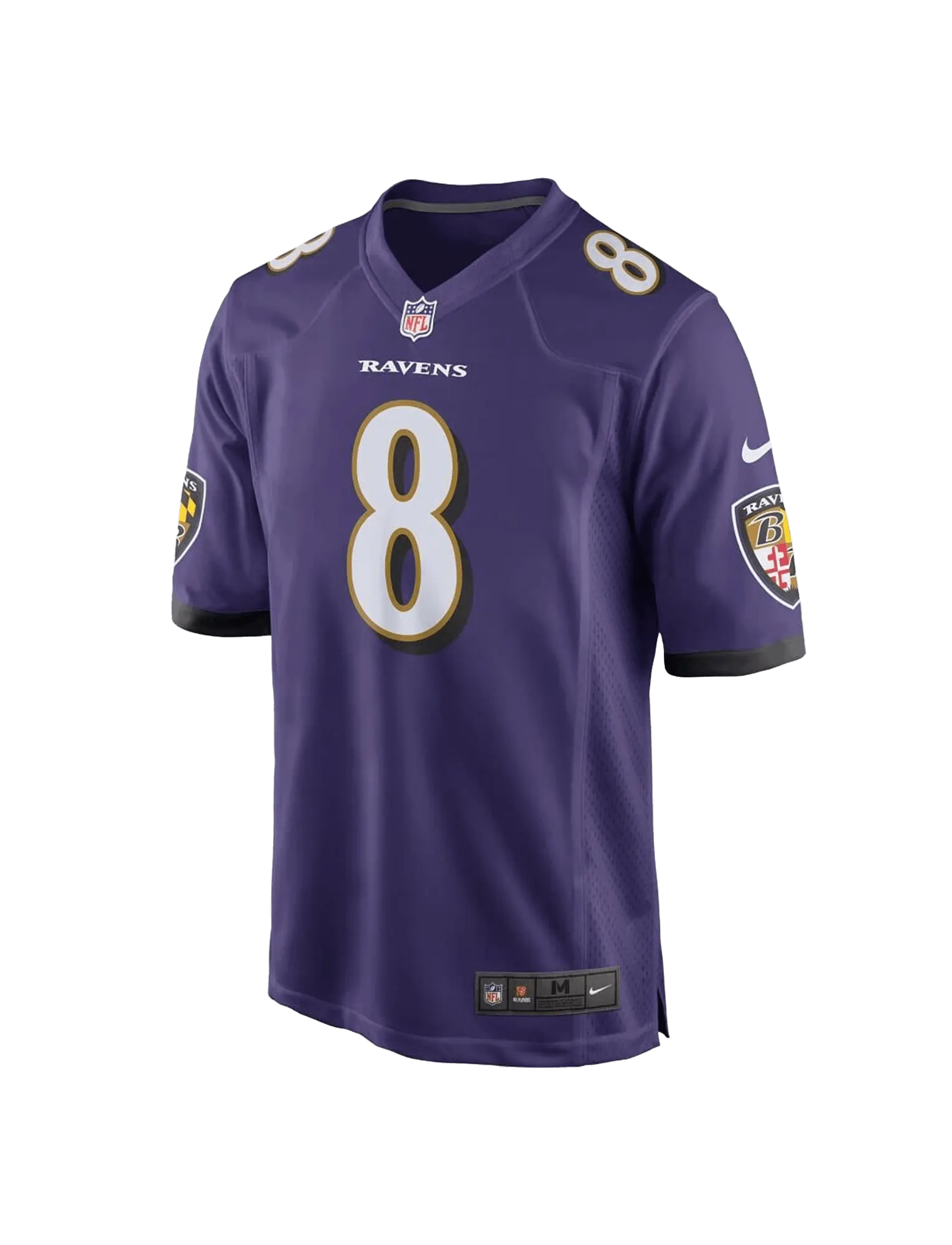 Lamar Jackson Baltimore Ravens Nike NFL Game Jersey - Purple