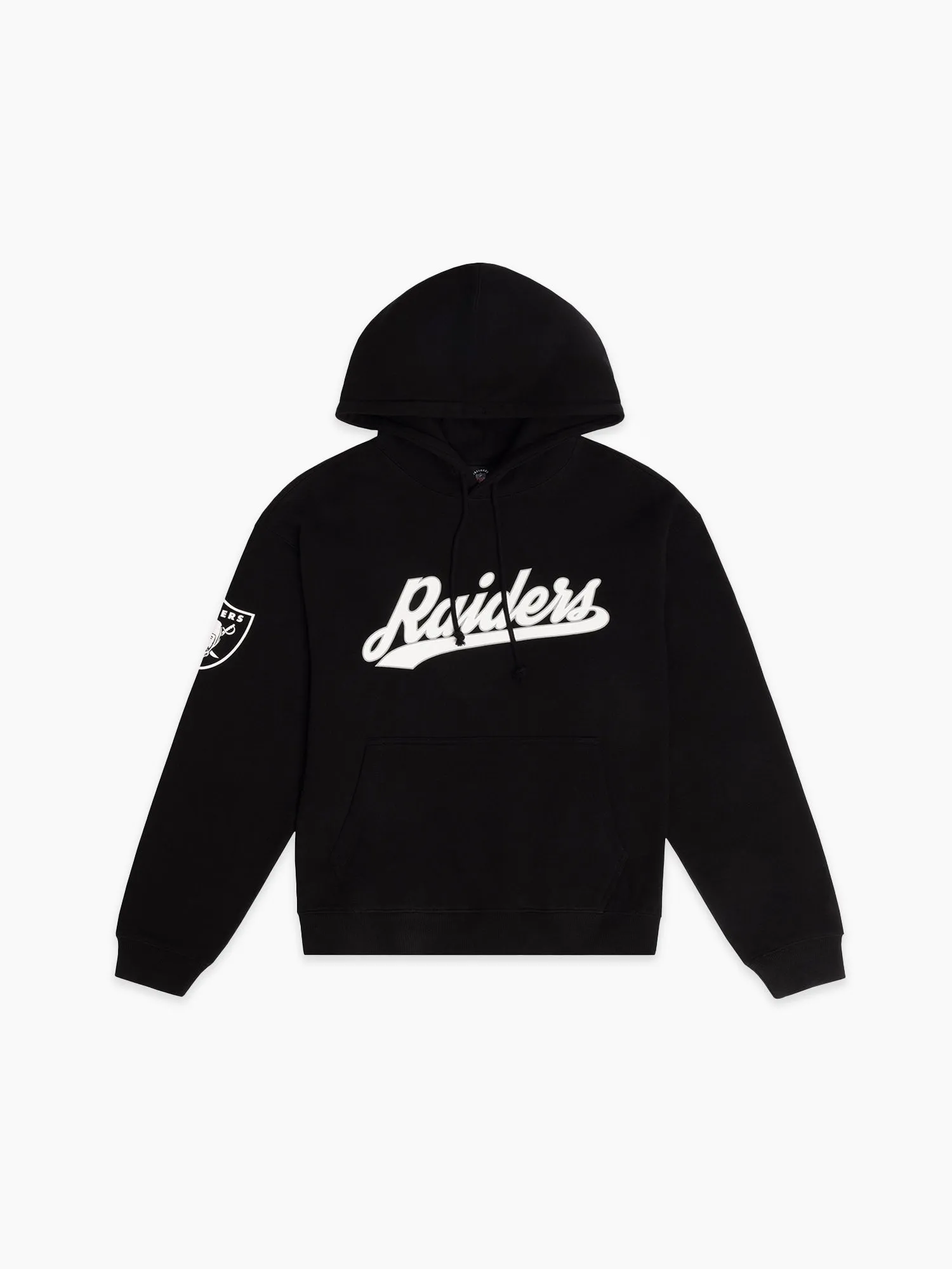 Las Vegas Raiders Majestic NFL Script Vintage Hoodie Jumper - Black