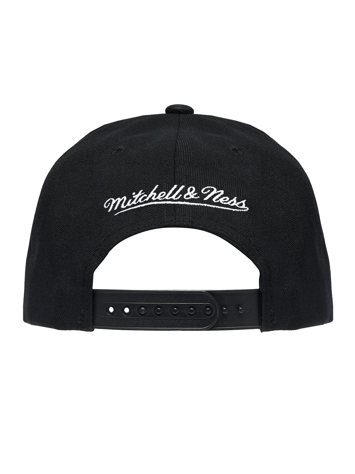 Las Vegas Raiders Mitchell & Ness NFL Script Pro Pinch Snapback Hat - Black