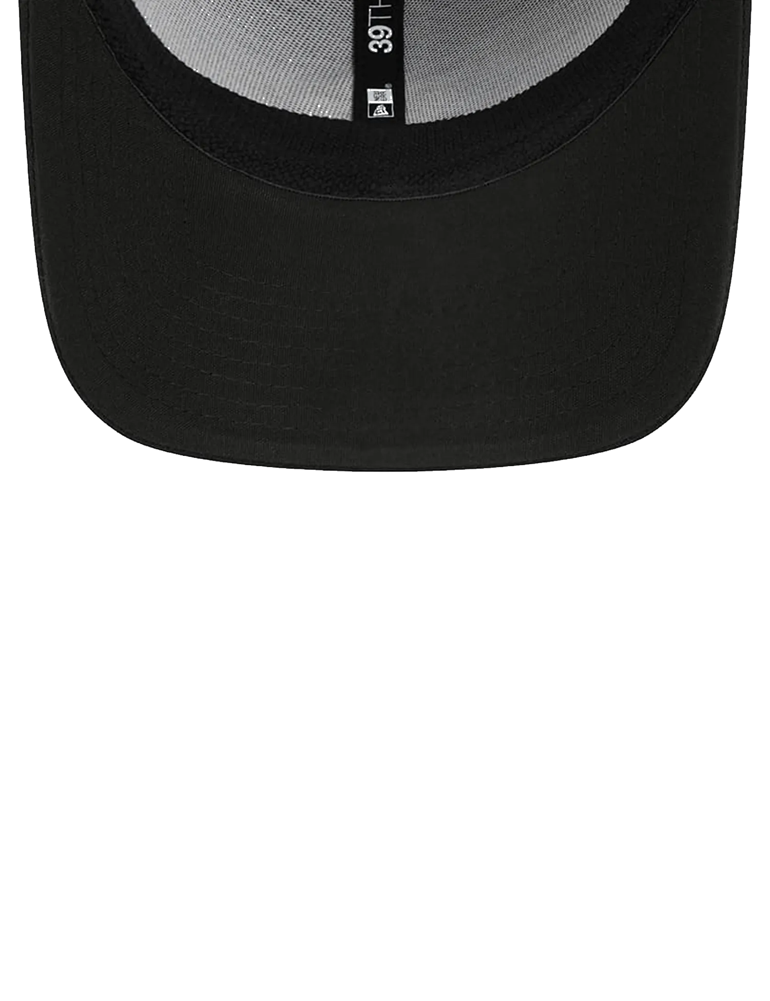 Las Vegas Raiders New Era NFL Black On Black 39THIRTY Stretch-Fit Hat - Black