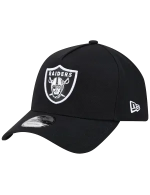 Las Vegas Raiders New Era NFL Team 9FORTY A-Frame Snapback Hat - Black