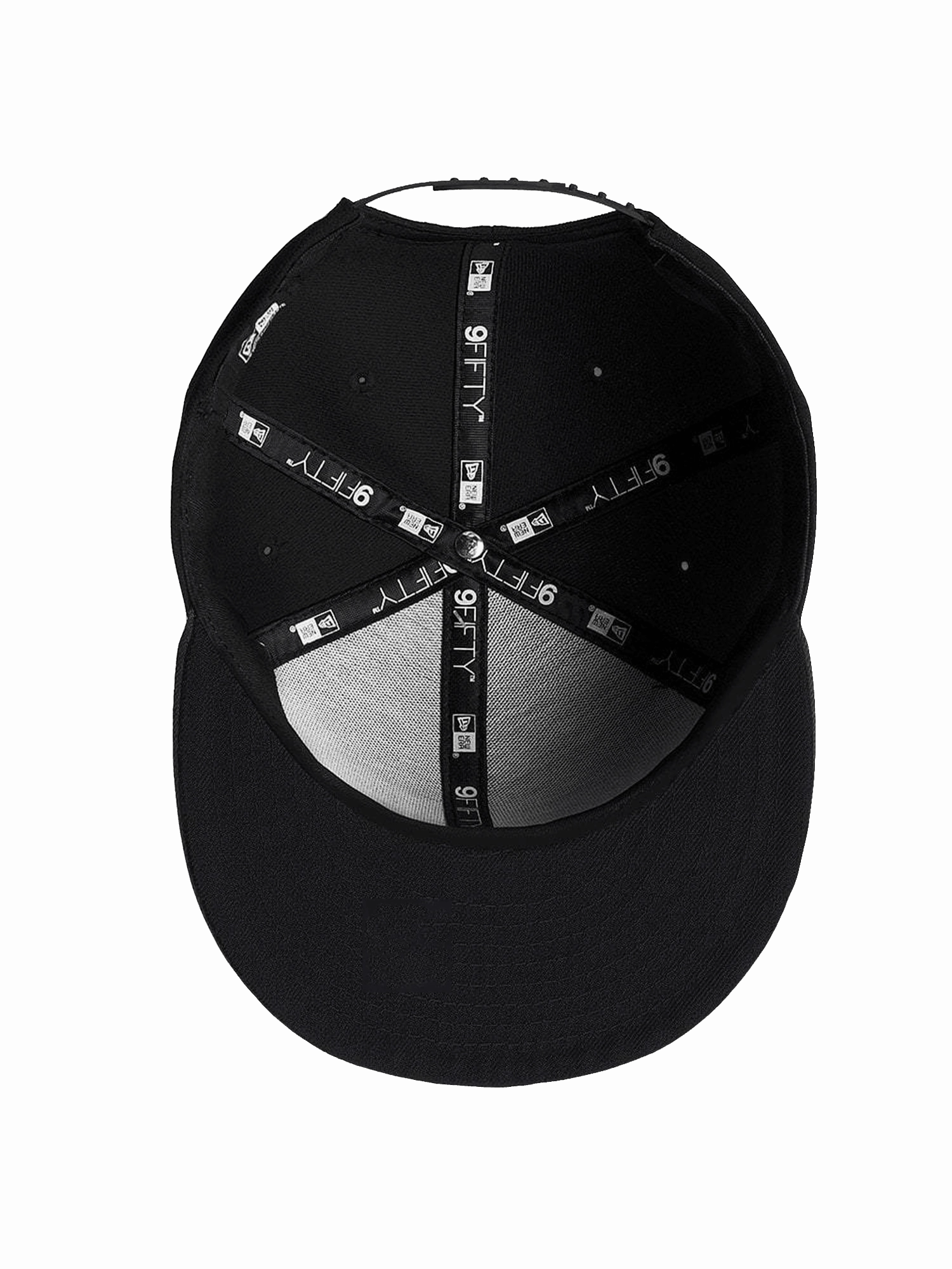 Las Vegas Raiders New Era NFL Black On Black 9FIFTY Snapback Hat