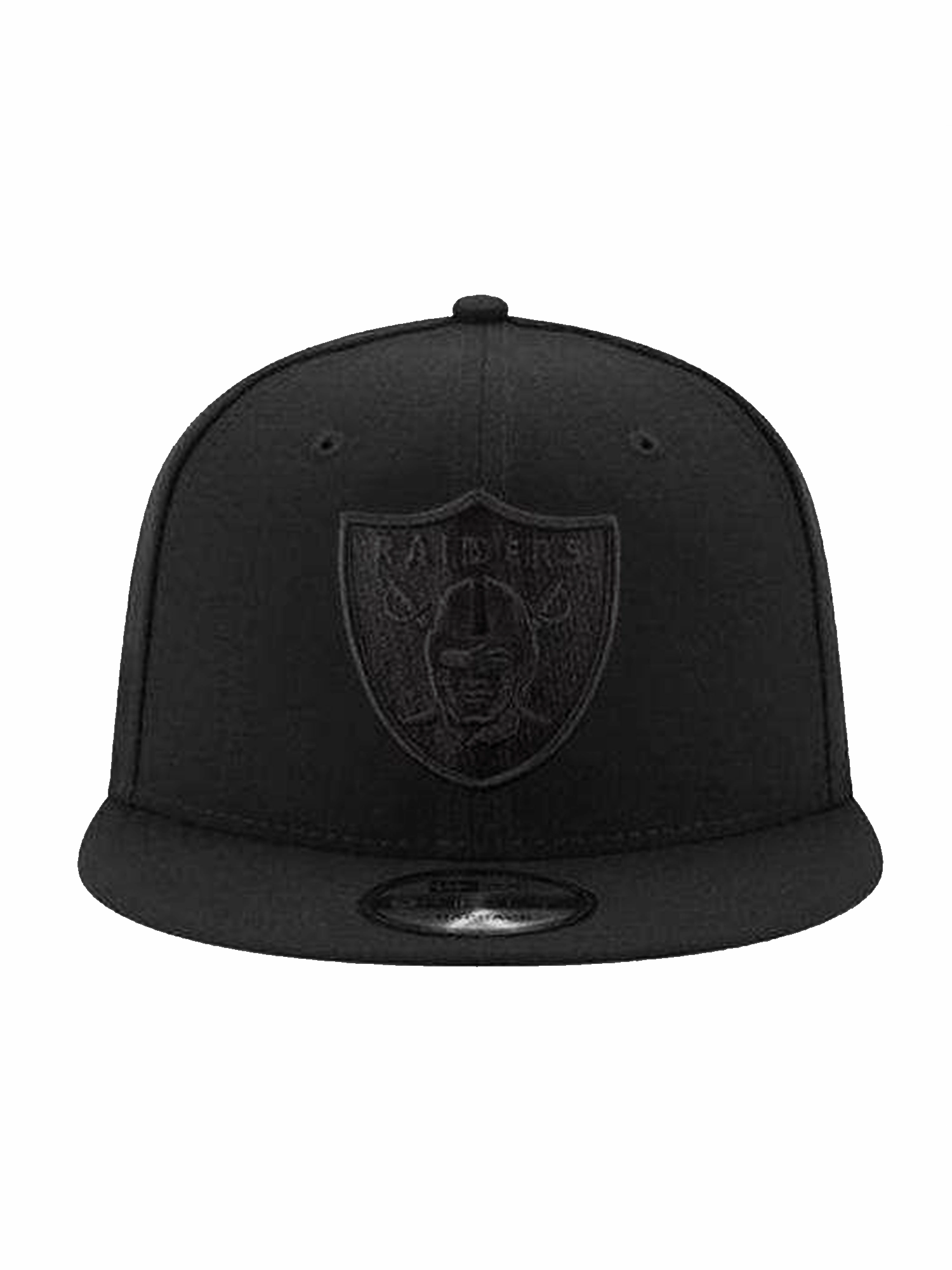 Las Vegas Raiders New Era NFL Black On Black 9FIFTY Snapback Hat