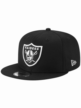 Las Vegas Raiders New Era NFL Team 9FIFTY Snapback Hat - Black