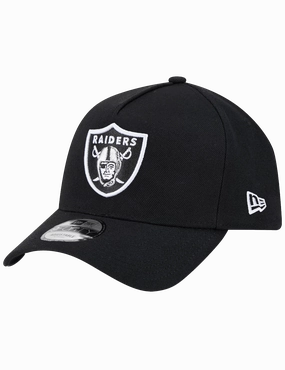 Las Vegas Raiders New Era NFL Team 9FORTY A-Frame Snapback Hat - Black