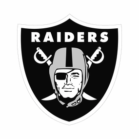 Las Vegas Raiders Sin City Armor Decals 🎲 | 702 Loyalty Stickers for Cars, Nightlife Gear & Raider Nation