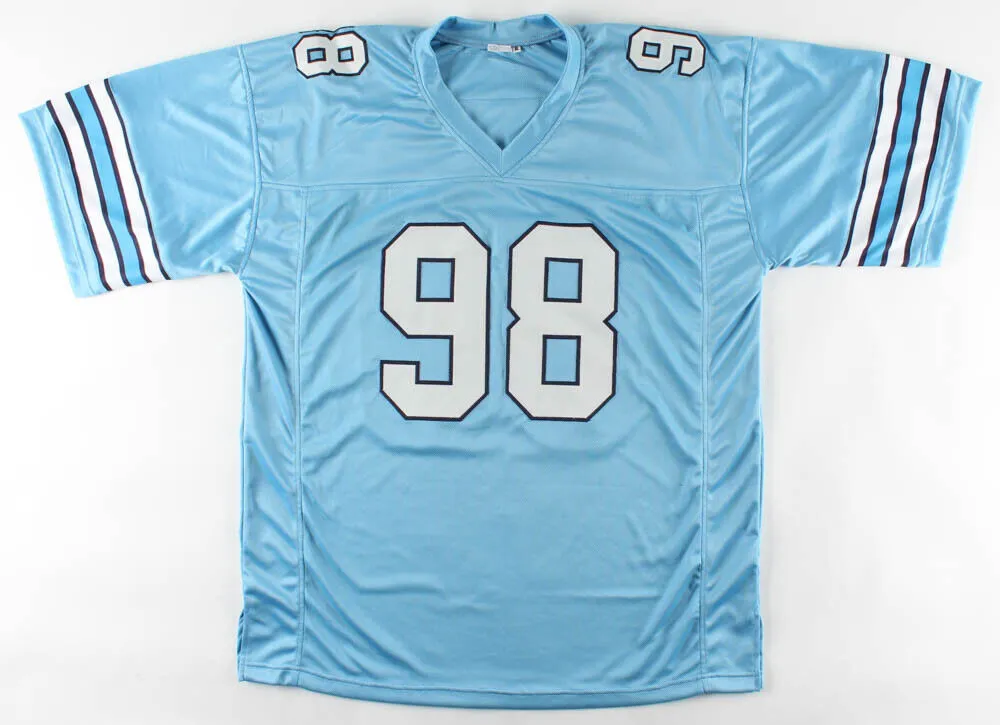 Lawrence Taylor Signed North Carolina Tar Heels Jersey (JSA Holo ) N Y Giants LB