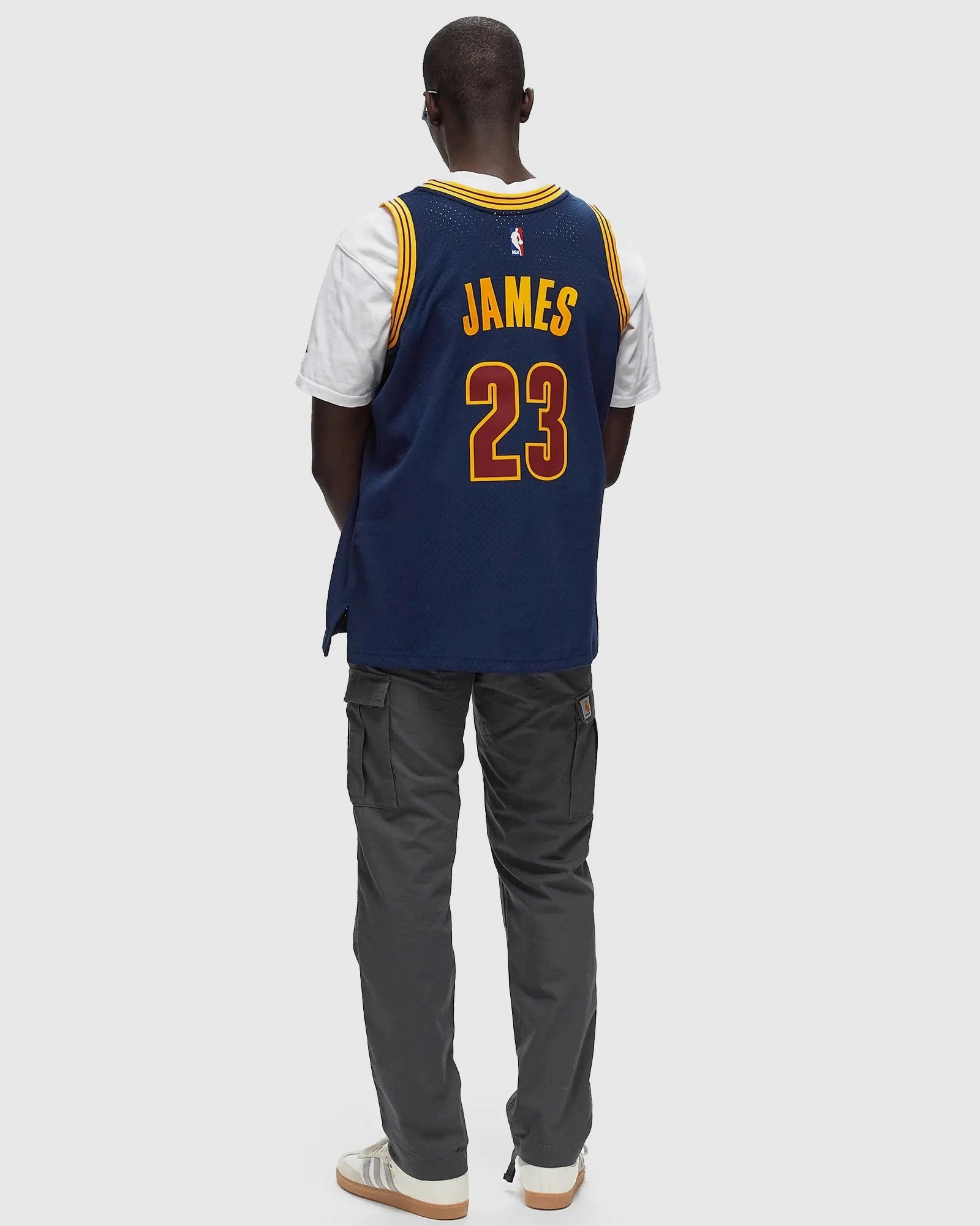LeBron James Cleveland Cavaliers Mitchell & Ness NBA 15-16 Alt Swingman Jersey - Navy