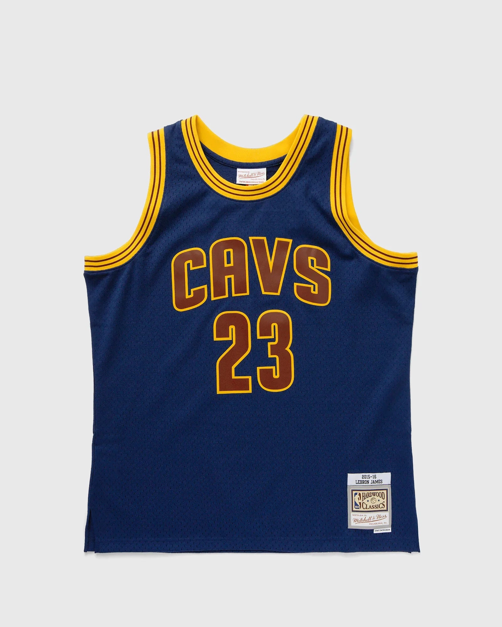 LeBron James Cleveland Cavaliers Mitchell & Ness NBA 15-16 Alt Swingman Jersey - Navy