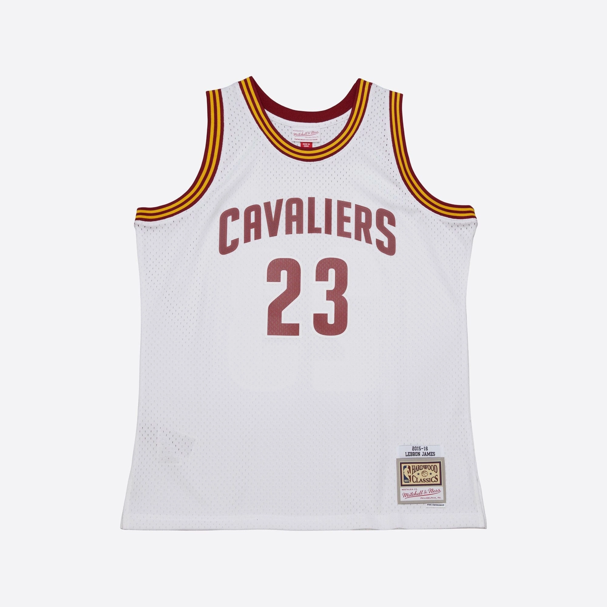 LeBron James Cleveland Cavaliers Mitchell & Ness NBA 2015 Swingman Jersey - White