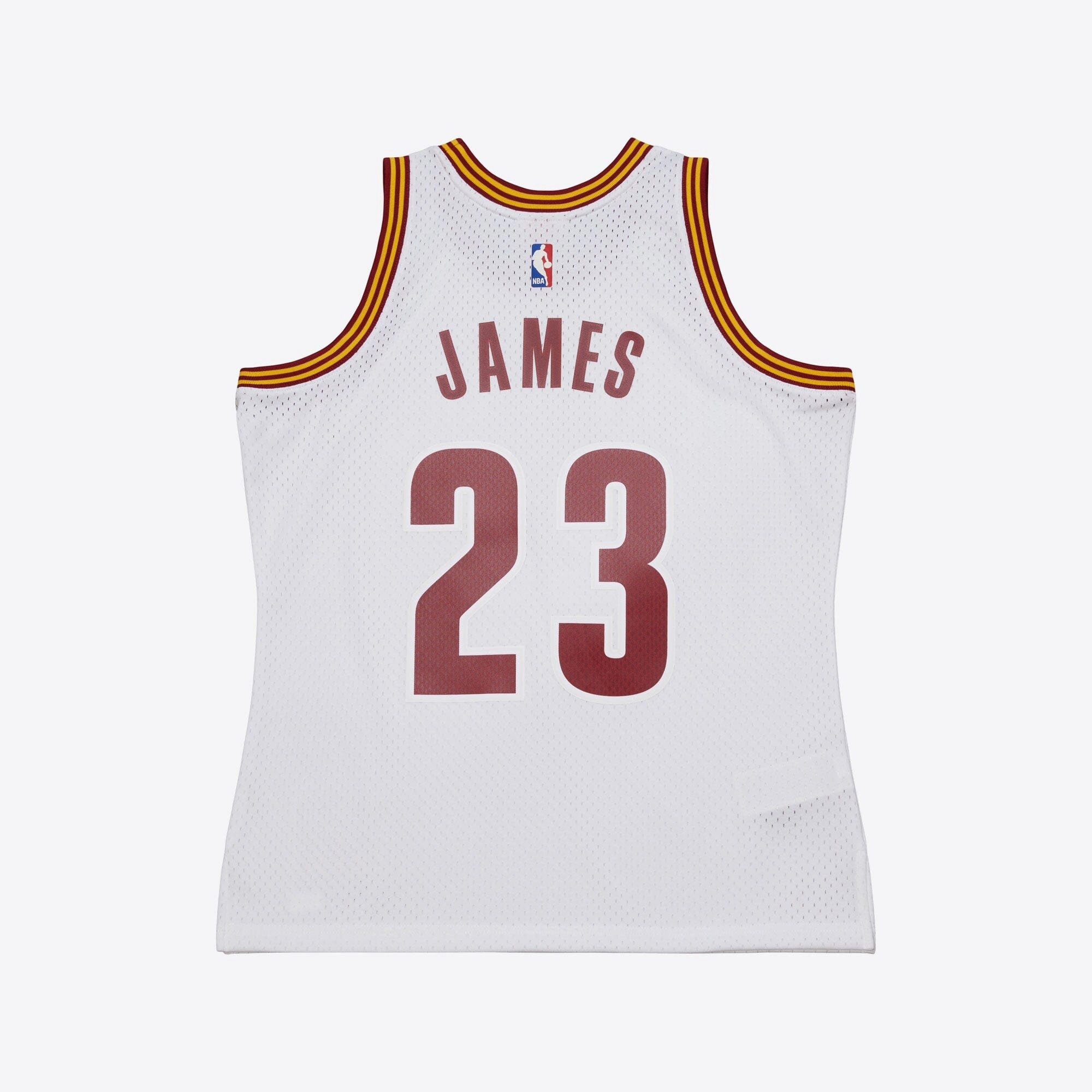 LeBron James Cleveland Cavaliers Mitchell & Ness NBA 2015 Swingman Jersey - White