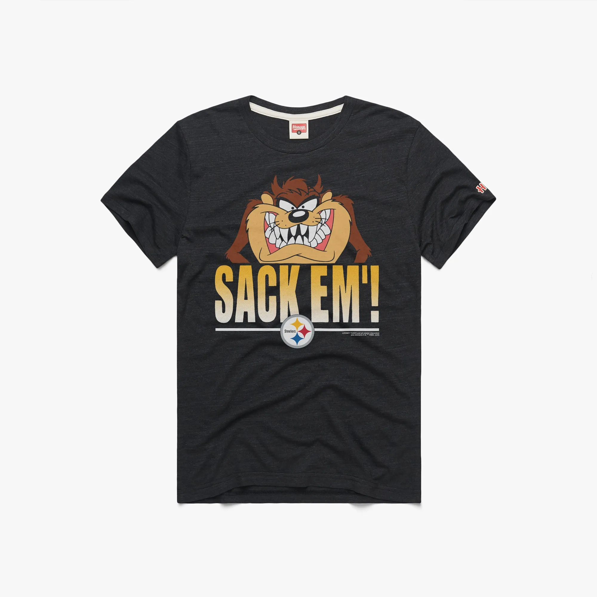 Looney Tunes Taz Sack Em' x Pittsburgh Steelers