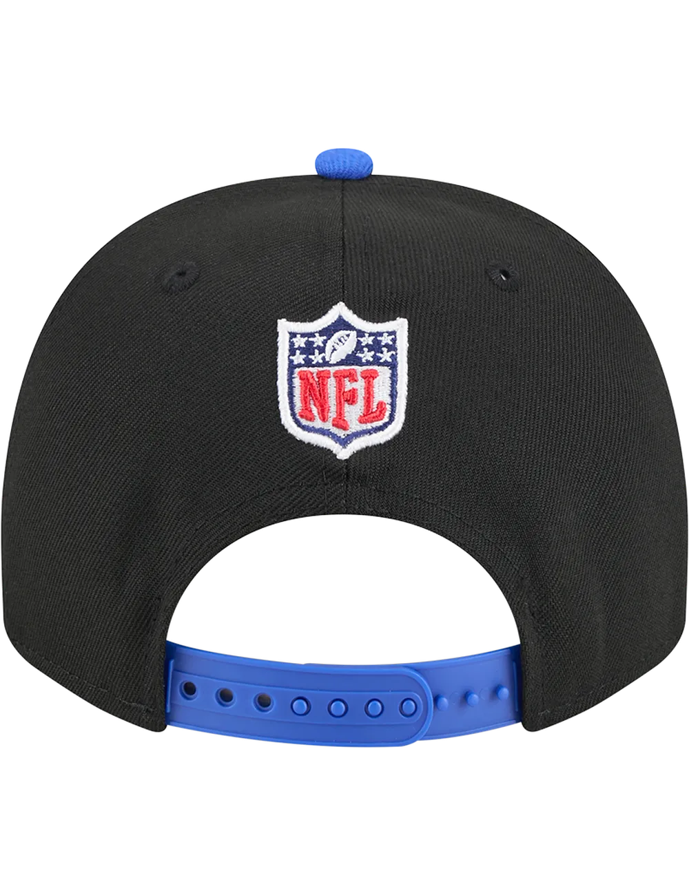 Los Angeles Rams New Era NFL 25 Draft Pre-Curved 9FIFTY A-Frame Snapback Hat - Black