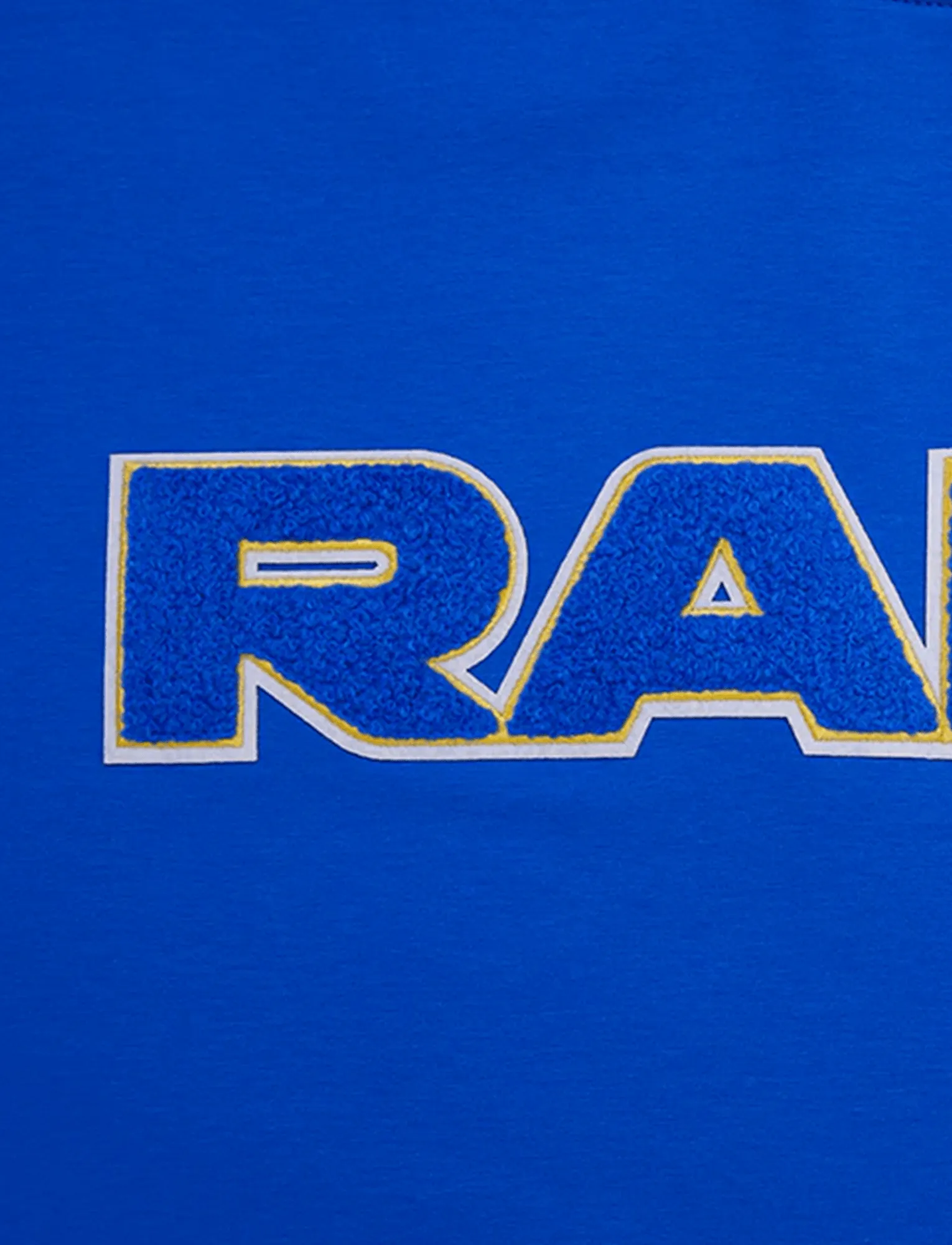 Los Angeles Rams Pro Standard NFL Classic Chenille Flex T-Shirt - Blue