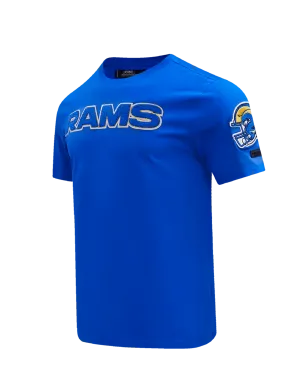 Los Angeles Rams Pro Standard NFL Classic Chenille Flex T-Shirt - Blue