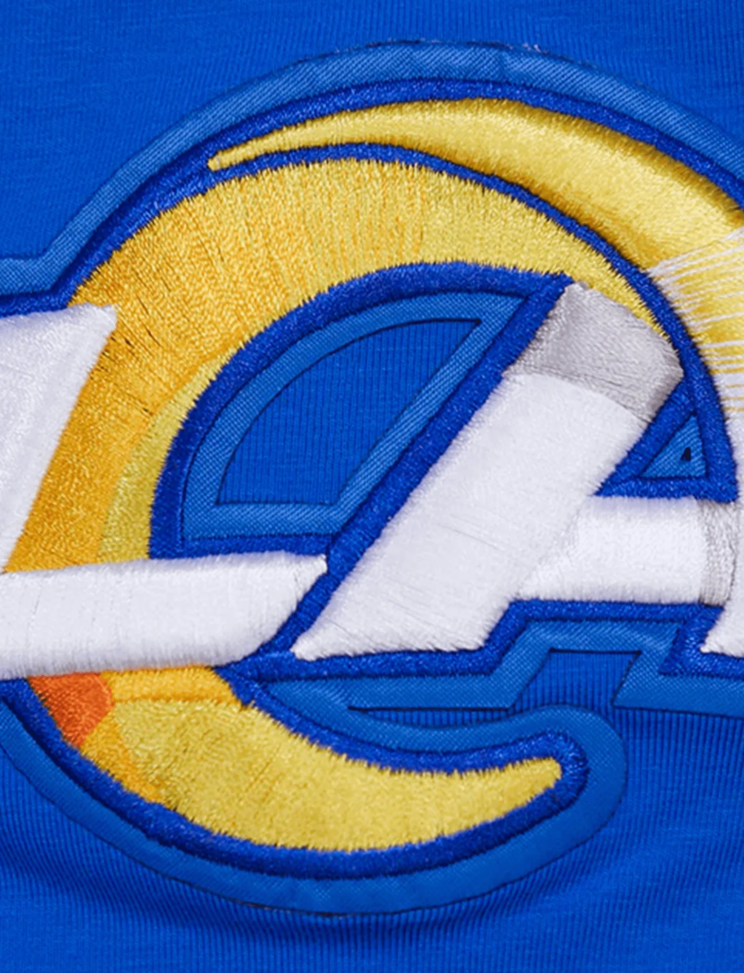 Los Angeles Rams Pro Standard NFL Classic Chenille Flex T-Shirt - Blue