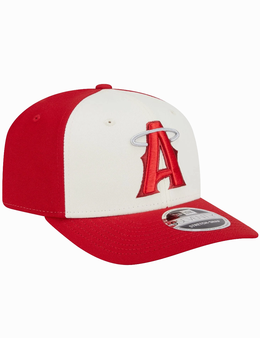 Los Angeles Angels New Era MLB City Connect 9SEVENTY Stretch Snapback Hat - Red