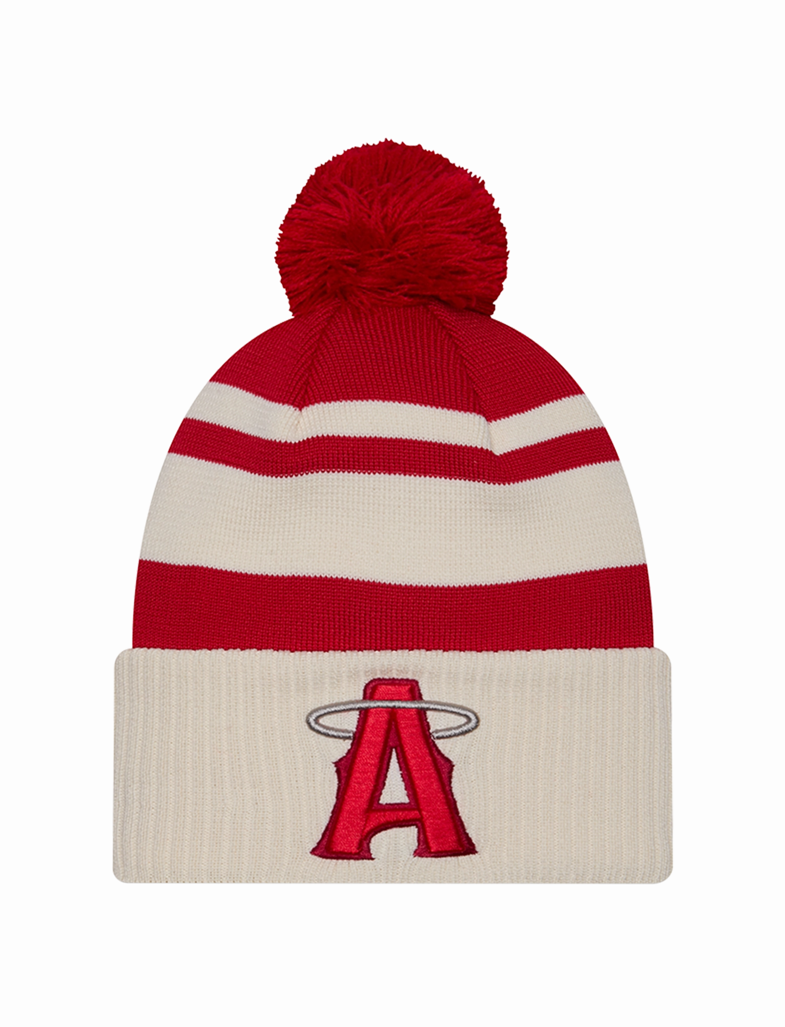 Los Angeles Angels New Era MLB City Connect Knit Beanie - Red