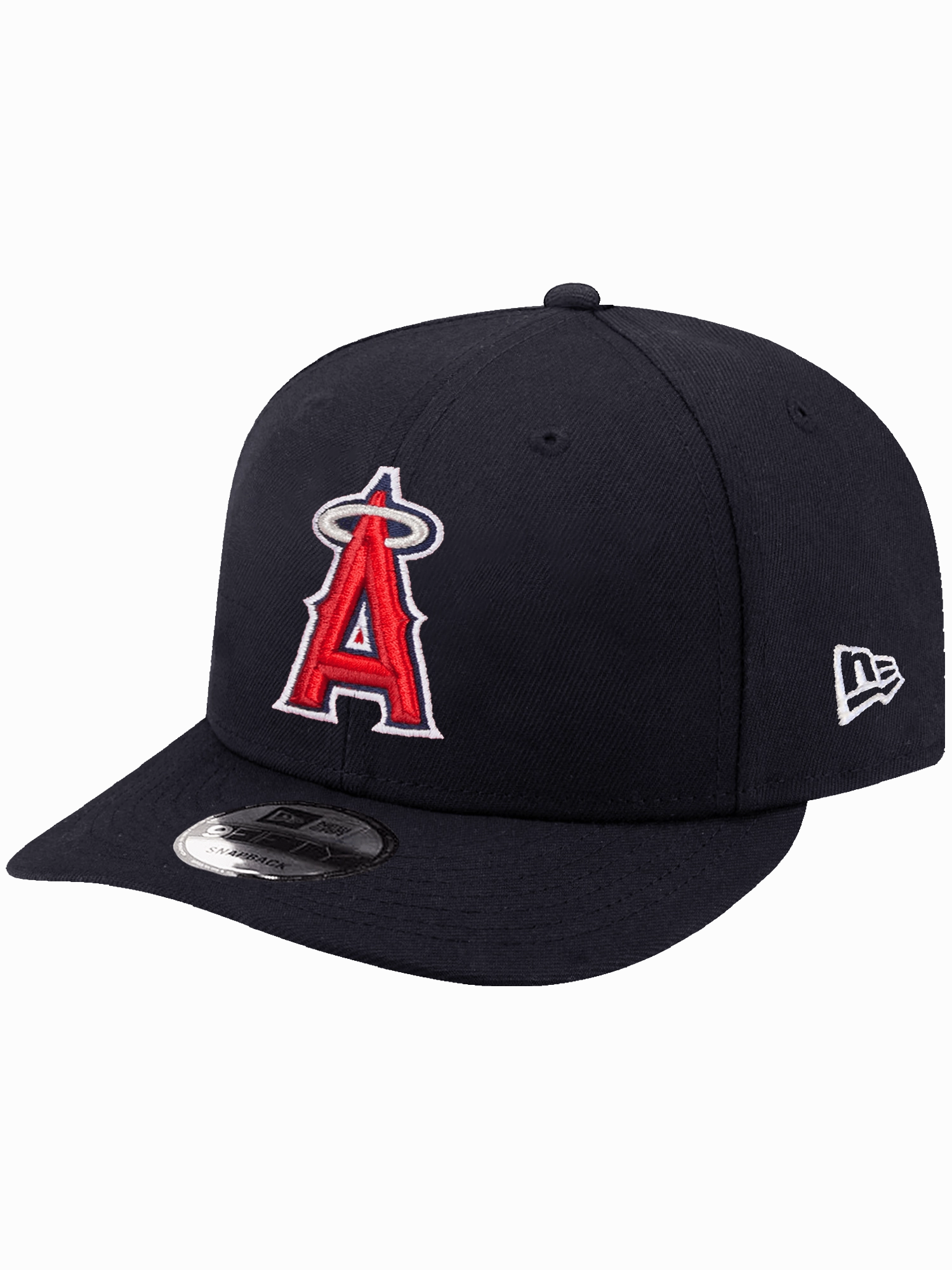 Los Angeles Angels New Era MLB Team Pre-Curved 9FIFTY Snapback Hat - Navy