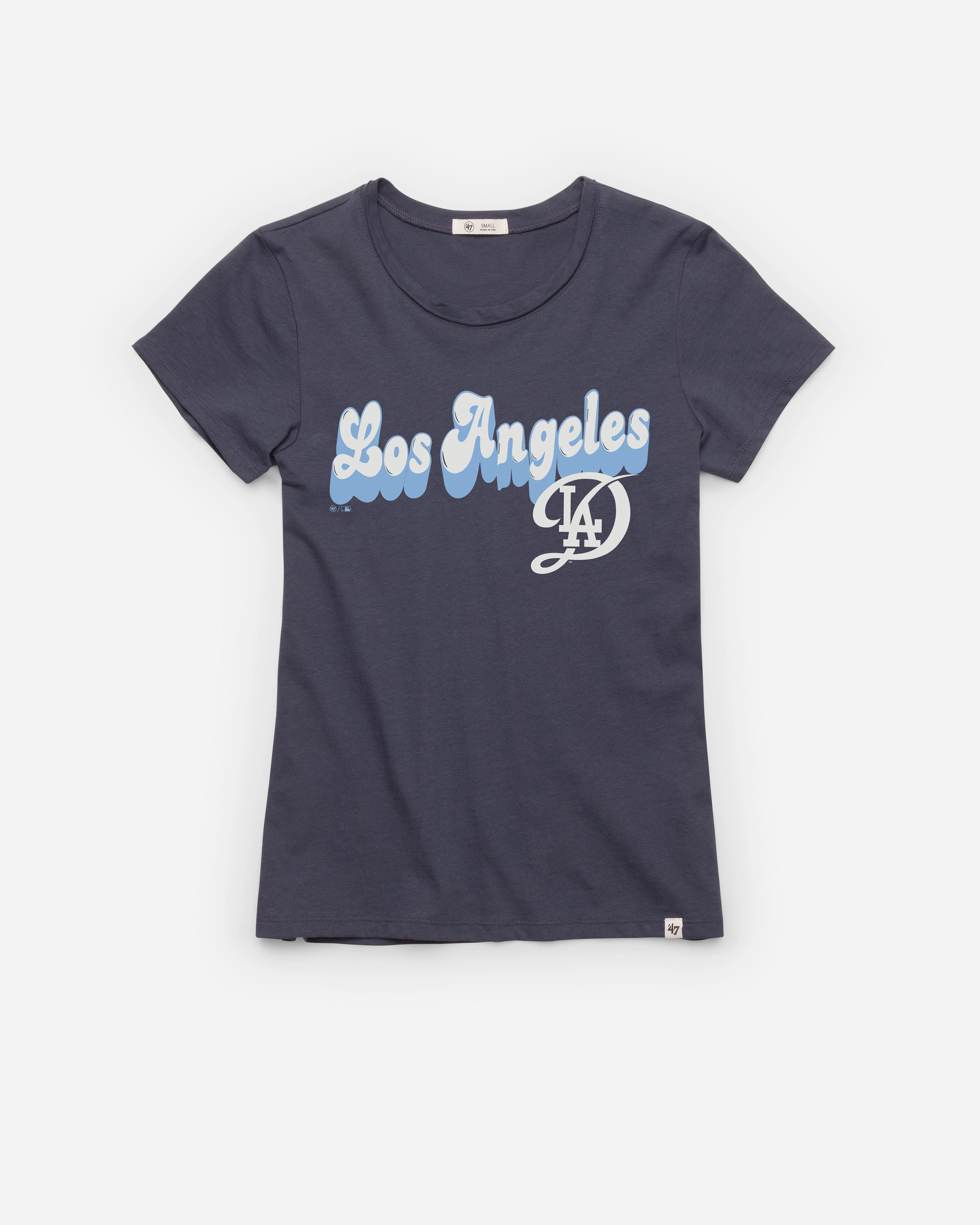 LOS ANGELES DODGERS CITY CONNECT MYSTIC '47 FRANKIE TEE WOMENS