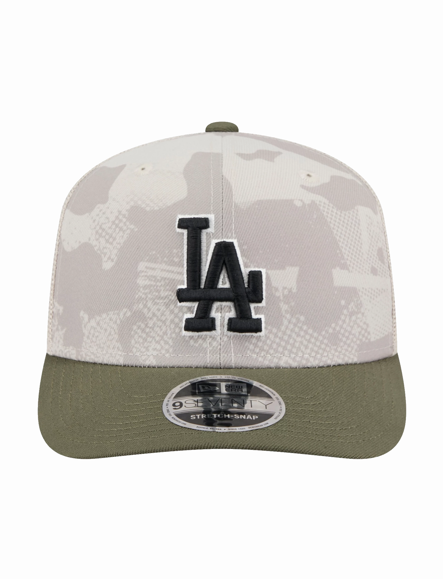 Los Angeles Dodgers New Era MLB Armed Forces 2025 9SEVENTY Stretch-Snapback Hat