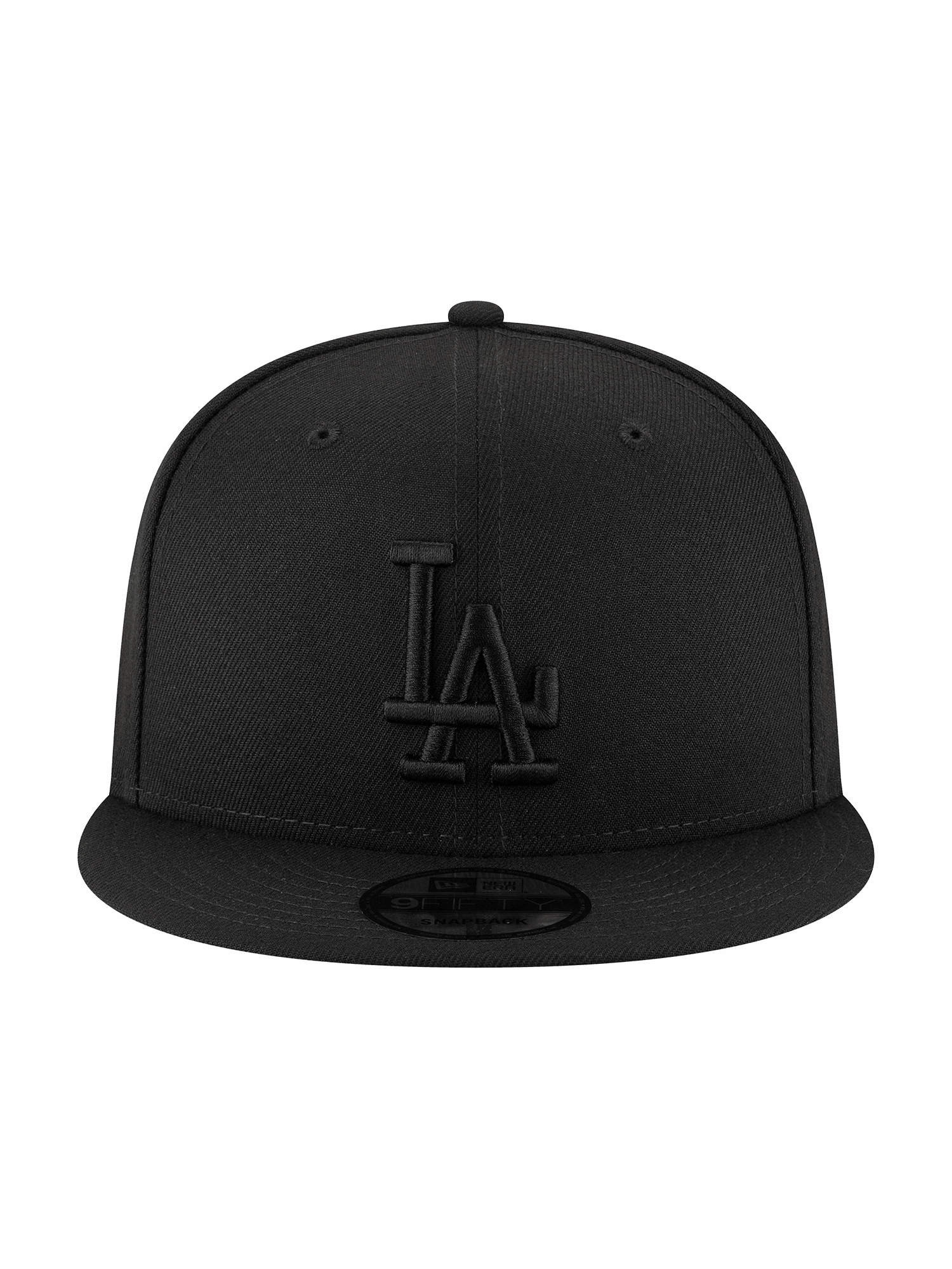 Los Angeles Dodgers New Era MLB Black On Black 9FIFTY Snapback Hat