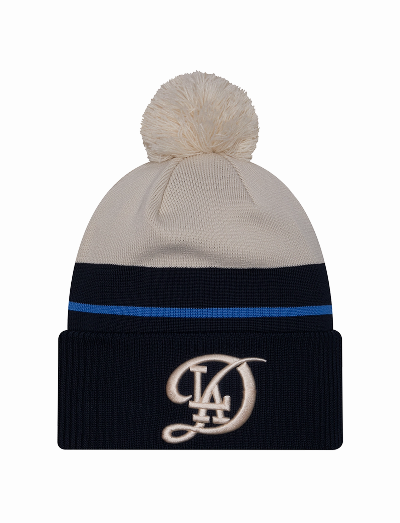 Los Angeles Dodgers New Era MLB City Connect Knit Beanie - Navy