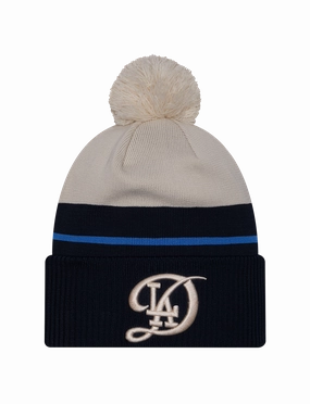 Los Angeles Dodgers New Era MLB City Connect Knit Beanie - Navy