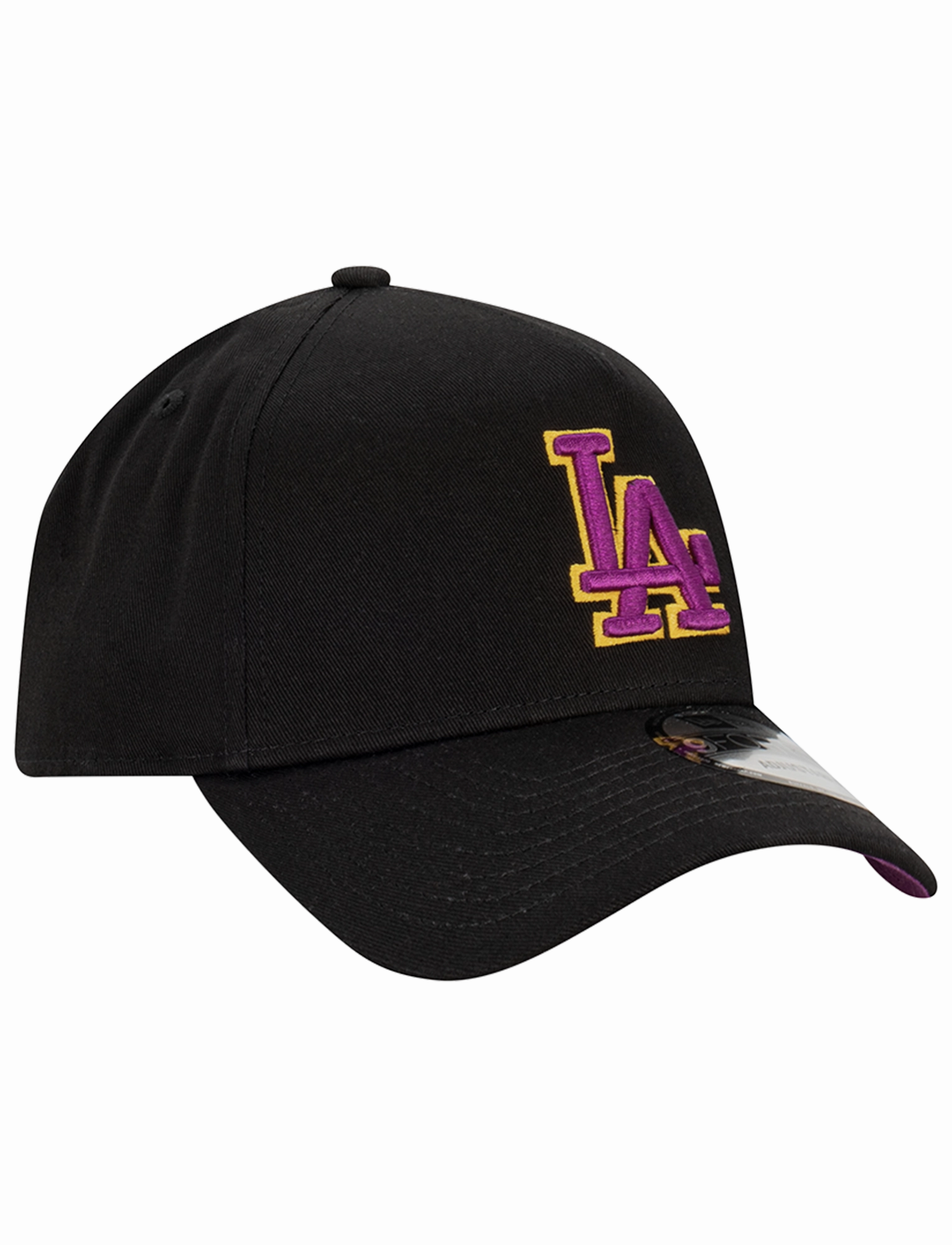 Los Angeles Dodgers New Era MLB LA Vibes 9FORTY A-Frame Snapback Hat - Black