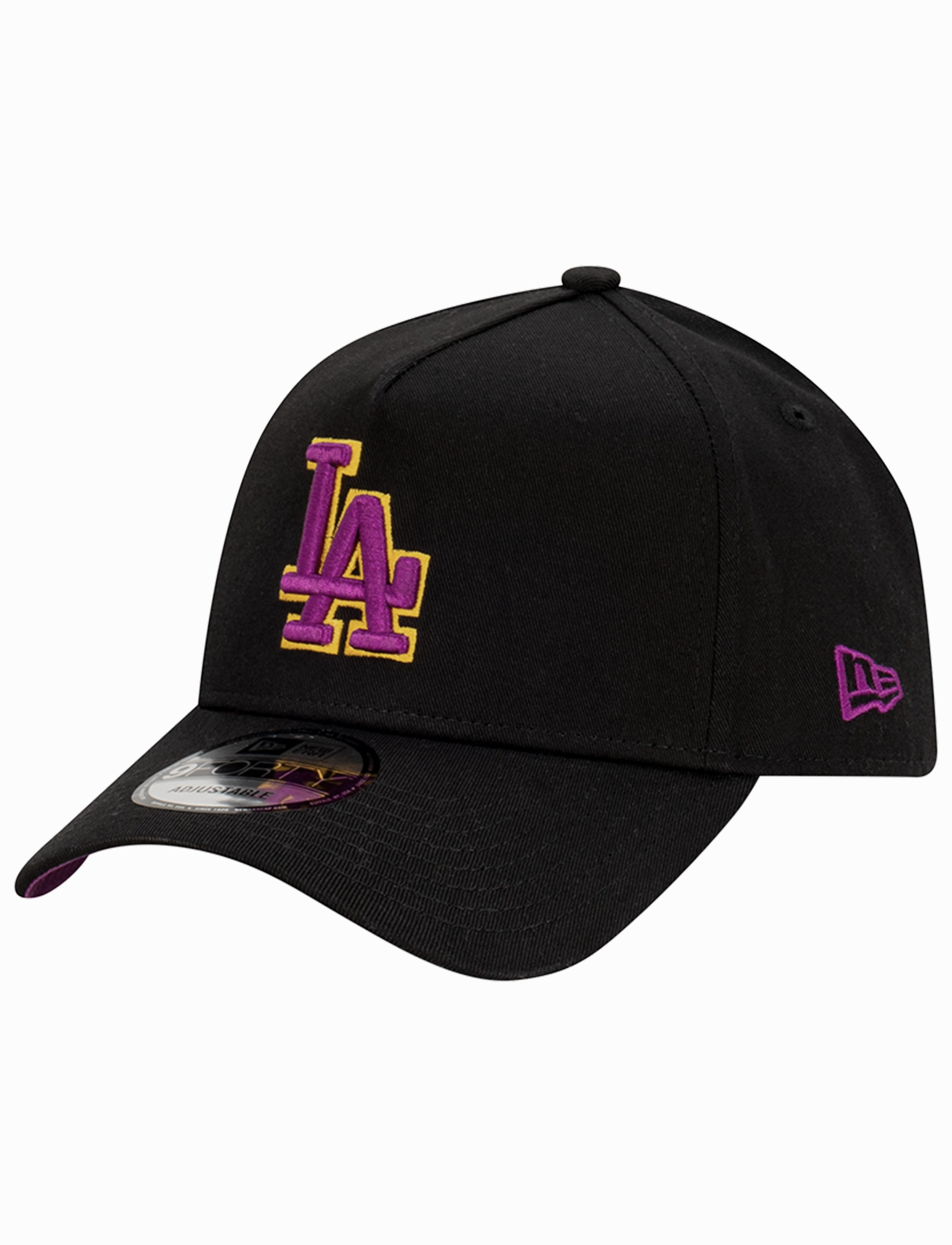 Los Angeles Dodgers New Era MLB LA Vibes 9FORTY A-Frame Snapback Hat - Black