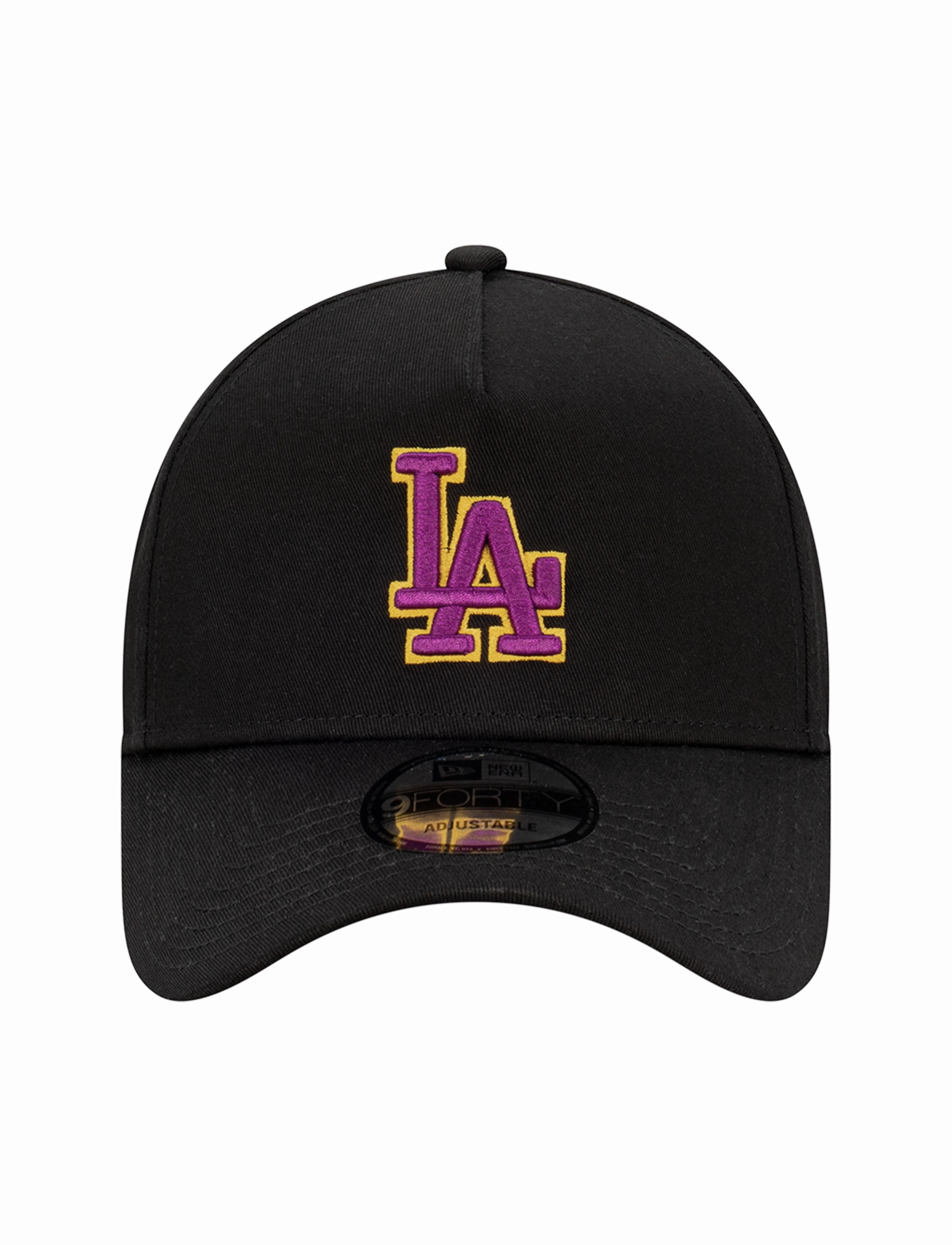 Los Angeles Dodgers New Era MLB LA Vibes 9FORTY A-Frame Snapback Hat - Black