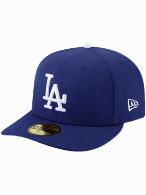 Los Angeles Dodgers New Era MLB On-Field AC Pre-Curved 59FIFTY Fitted Hat - Blue