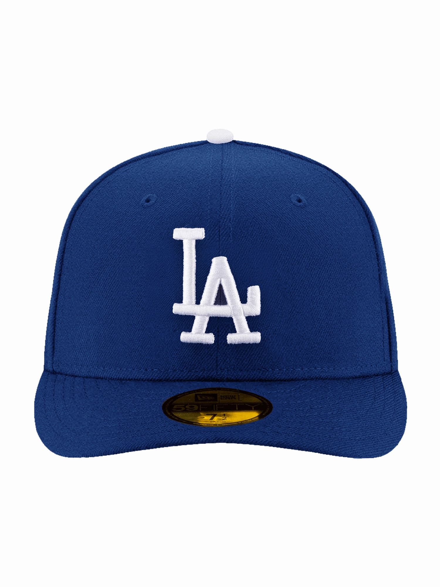 Los Angeles Dodgers New Era MLB On-Field AC Pre-Curved 59FIFTY Fitted Hat - Blue