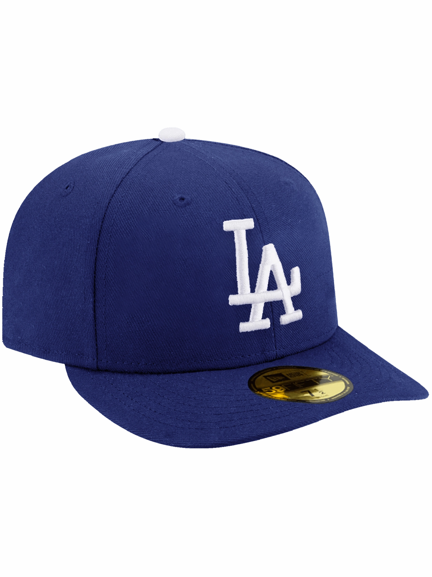 Los Angeles Dodgers New Era MLB On-Field AC Pre-Curved 59FIFTY Fitted Hat - Blue