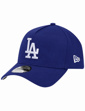 Los Angeles Dodgers New Era MLB Team 9FORTY A-Frame Snapback Hat - Blue