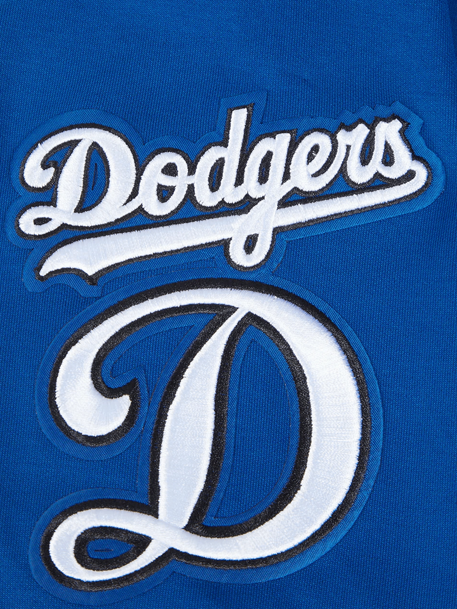 Los Angeles Dodgers Pro Standard MLB Team Chenille Hoodie Jumper  - Blue