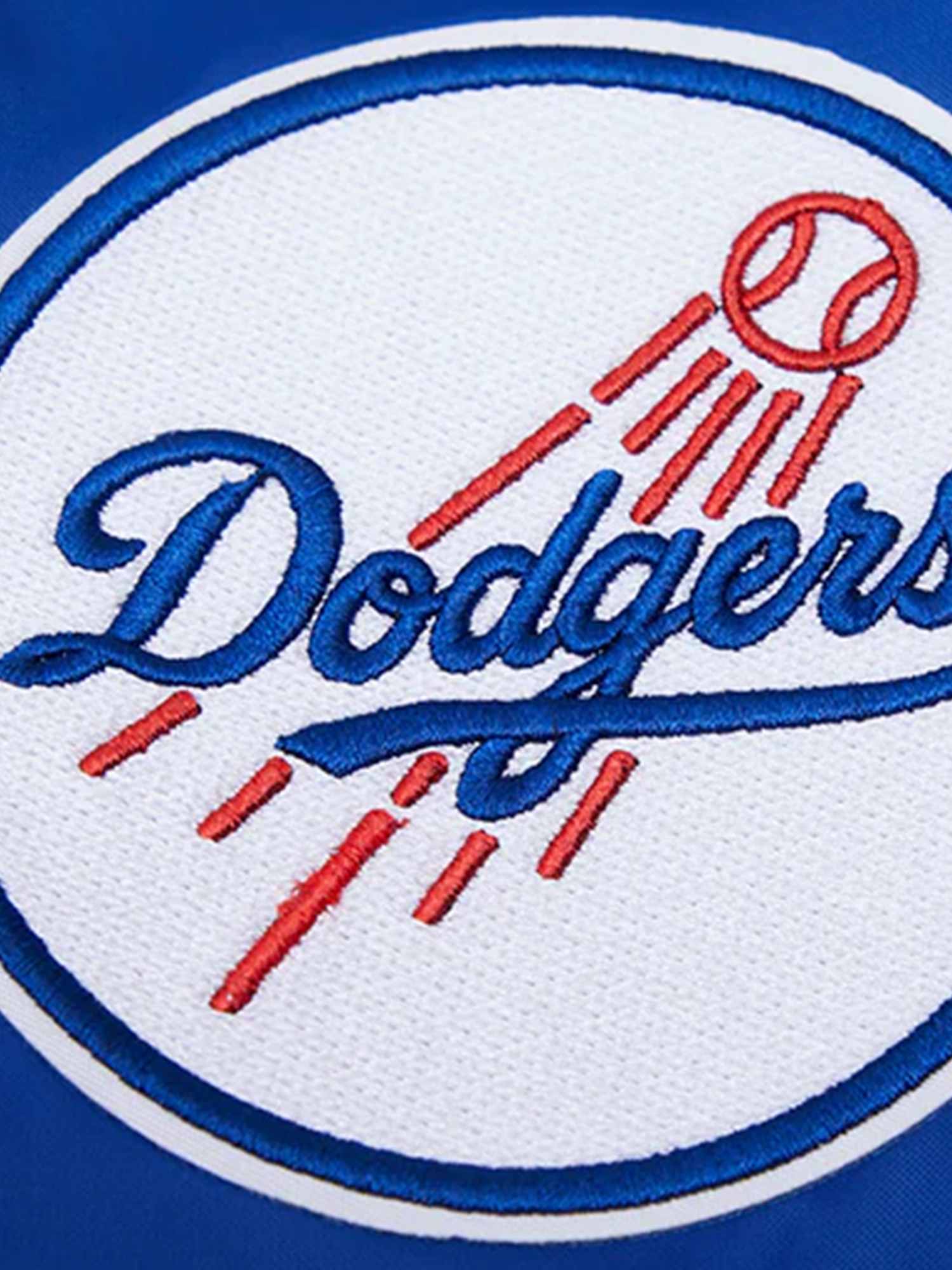 Los Angeles Dodgers Pro Standard MLB Team Classic Satin Button Jacket - Blue