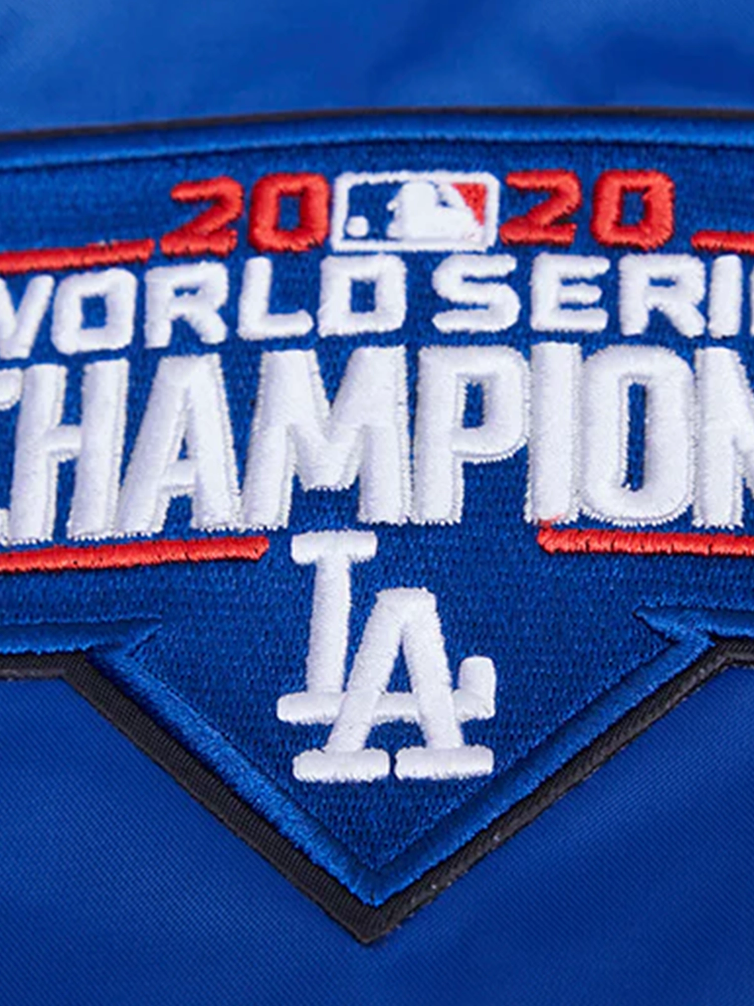 Los Angeles Dodgers Pro Standard MLB Team Classic Satin Button Jacket - Blue